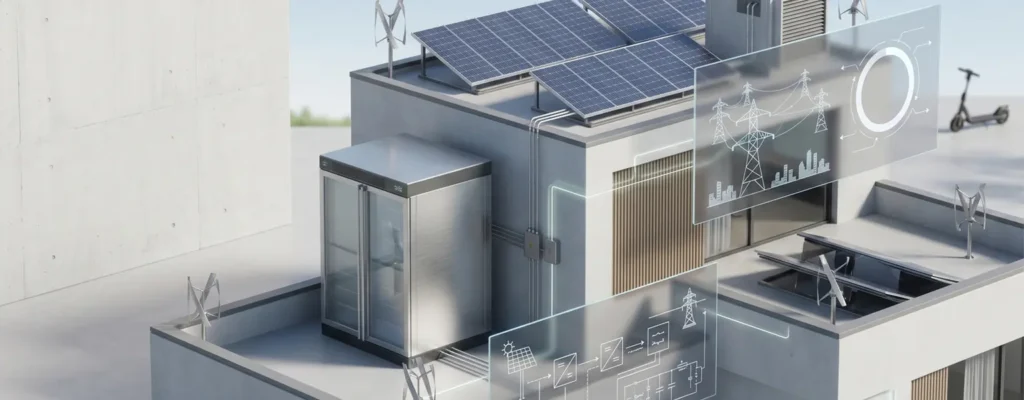 Almacenamiento energético con energías renovables